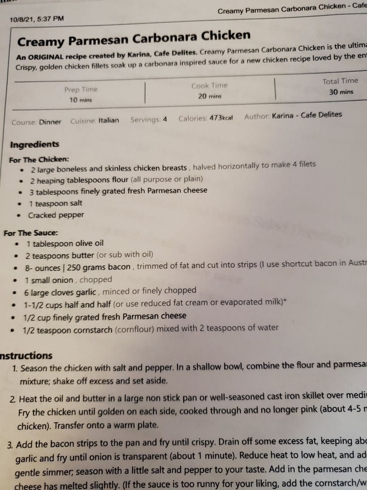 One-Pan Creamy Parmesan Chicken for Busy Weeknights